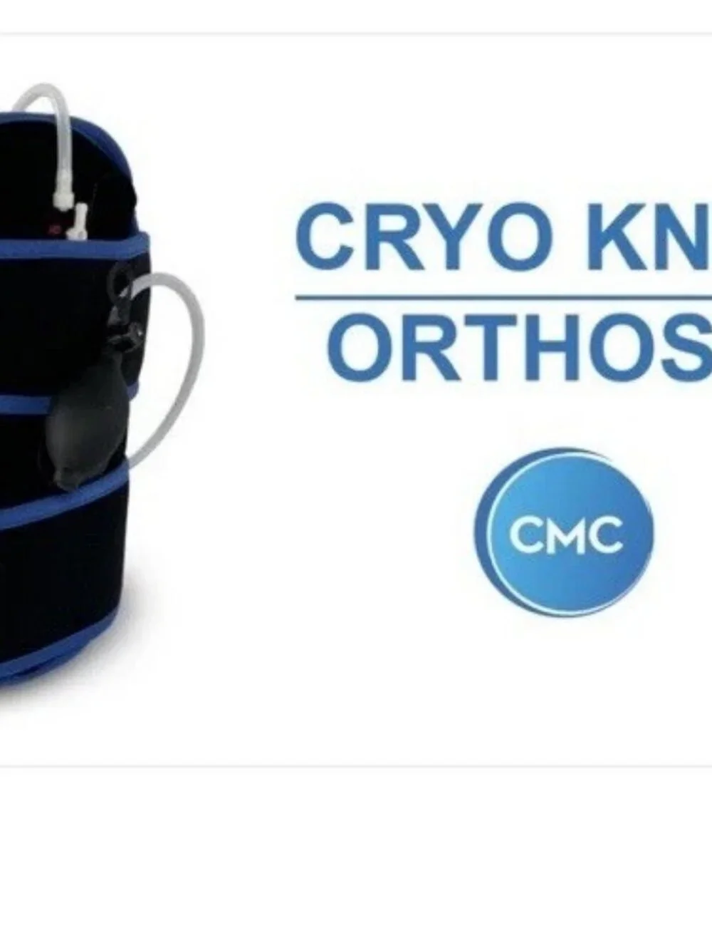Cryo Pneumatic Cold Compression Therapy Knee Brace w/2 Gel Packs L1832 L1833